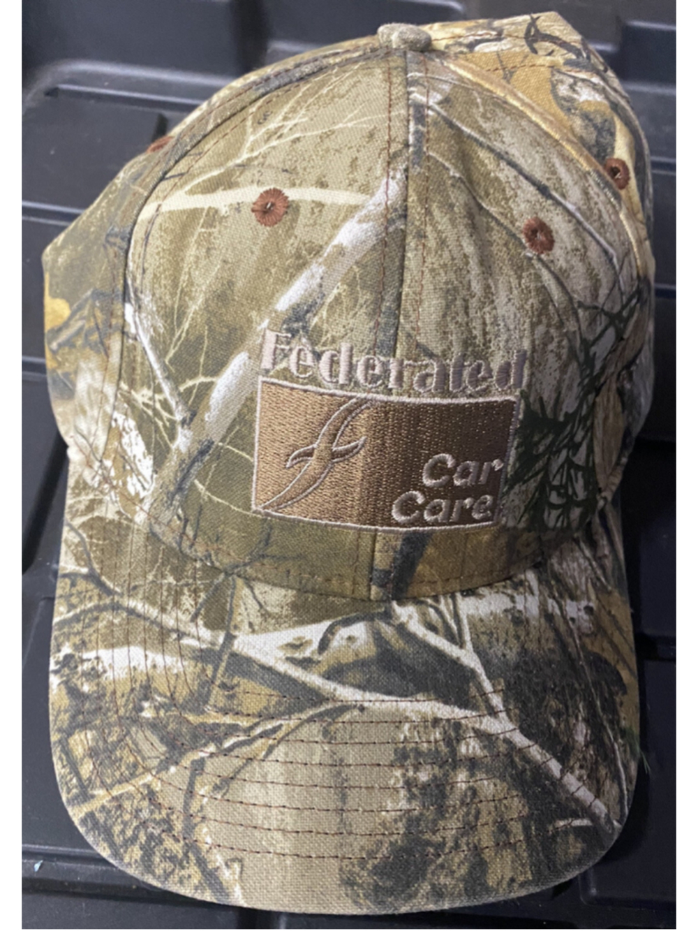 Federated Car Care RealTree Edge Camo Hat Cap Strap Back